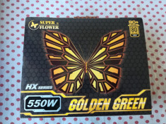 Sursa Super Flower Golden Green Pro SF-550P14XE 550W Garantie. foto