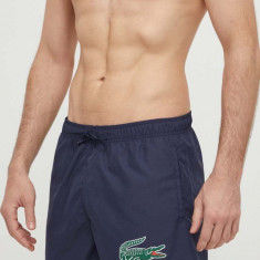 Lacoste pantaloni scurti de baie culoarea albastru marin