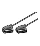 Cablu Euro SCART 21 pini 7mm - Euro SCART 21 pini 7mm 1.5m tata-tata, Oem