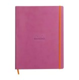 Cumpara ieftin Notebook Rhodiarama, A4, 80 file, ivory, dictando, lila