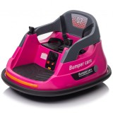 Cumpara ieftin Masinuta busitoare cu telecomanda, Kinderauto Bumper, 70W 12V, culoare roz