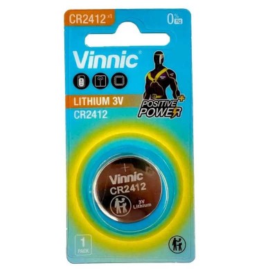 Baterie CR2412 Lithium 3V Vinnic foto
