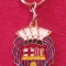 Breloc de colectie (metalic) fotbal - FC BARCELONA