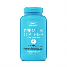 CLA 3-6-9 + Acid Linoleic Conjugat si Omega 3-6-9 Total Lean Premium, 120 capsule, GNC