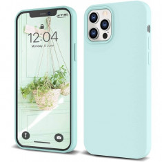 Husa Liquid soft touch compatibila cu Apple IPhone 11 Pro Max, Mint Green - ALC®