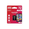 Card MicroSD 32GB + Adaptor Clasa 10 GoodRam, Micro SD, 32 GB
