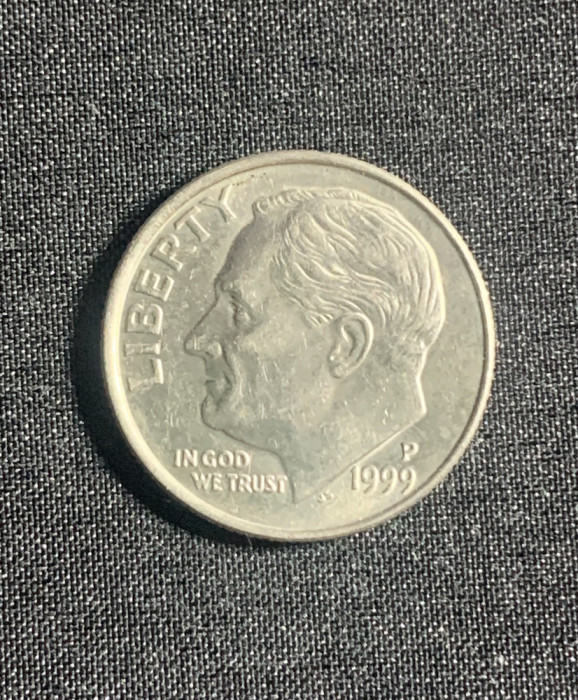 Moneda One Dime 1999 USA