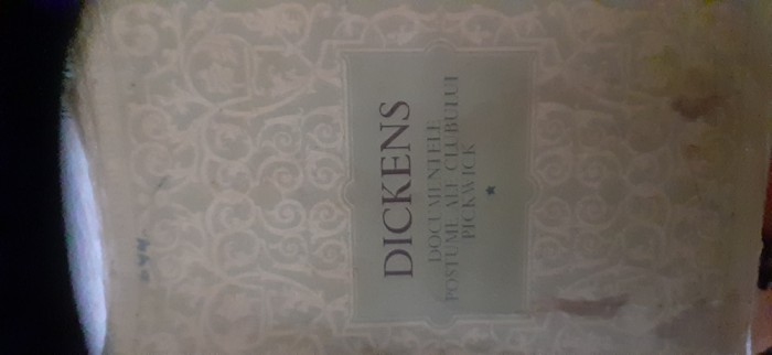 Documentele postume ale clubului Pickwick vol. 1 Dickens 1954