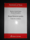 Monica Amalia Ratiu - Drept financiar public. Caiet de seminar