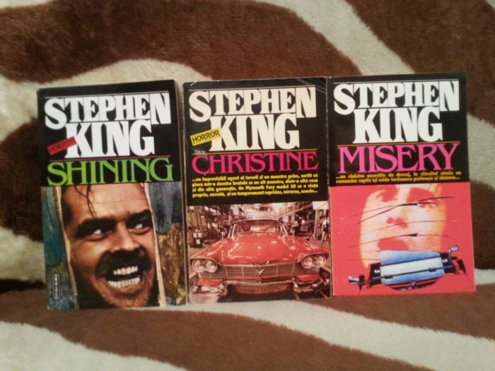 SHINING/CHRISTINE/MISERY-STEPHEN KING (3 VOL)