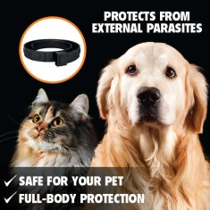 Guler antiparazitar pentru animale de companie Kantick Plus