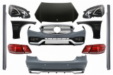 Kit Exterior cu Faruri LED si Stopuri MERCEDES E-Class W212 Facelift (2013-2016) E63 Design Performance AutoTuning, KITT
