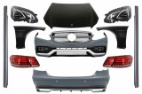 Kit Exterior cu Faruri LED si Stopuri MERCEDES E-Class W212 Facelift (2013-2016) E63 Design Performance AutoTuning, KITT