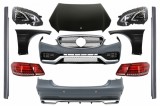 Kit Exterior cu Faruri LED si Stopuri MERCEDES E-Class W212 Facelift (2013-2016) E63 Design Performance AutoTuning, KITT