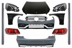 Kit Exterior cu Faruri LED si Stopuri MERCEDES E-Class W212 Facelift (2013-2016) E63 Design Performance AutoTuning