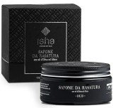 Sapun de ras Isha cu ulei de masline si dafin 100g, tehnica Alep, hidratant, catifelant, pentru barbati, Italia