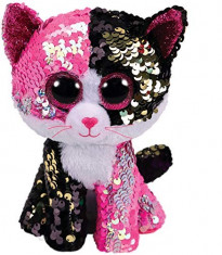 Jucarie De Plus Ty Beanie Boos Flippables Malibu Cat foto