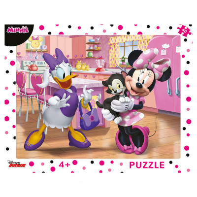 Puzzle cu rama - Minnie (40 piese) foto