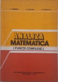 Analiza Matematica (Functii Complexe) - P. Hamburg - Carte Matematica