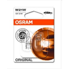 SET 2 BECURI 12V T20 W21W ORIGINAL BLISTER OSRAM