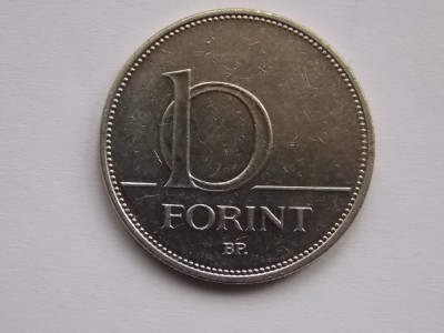 10 FORINT 2012 UNGARIA foto