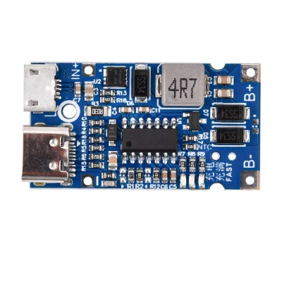 Modul de &amp;Icirc;ncarcare a Bateriilor Litiu cu 2S BMS, 4.5V-15V, 18W, 2A foto