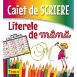 Caiet de scriere. Literele de mana