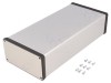 Carcasă aluminiu gri 103x220x53mm