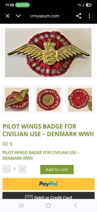 Boneta vintage de aviatie regala daneza