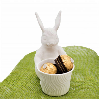 Chocolate container bunny foto