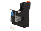 Releu interfaţă SPDT 24VDC 10A pentru şină DIN - DRI