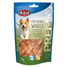 Trixie PREMIO Fish Chicken Wheels, pui ?i pe?te 75 g foto