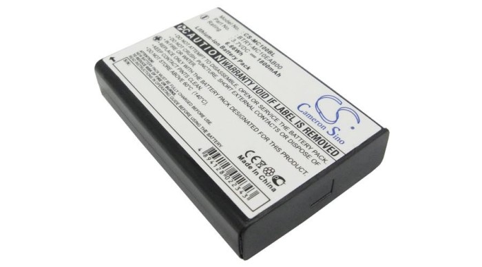 Cameron Sino 1800mAh Intermec CK1,CN1 Baterie