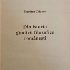 DIN ISTORIA GANDIRII FILOZOFICE ROMANESTI-DUMITRU CALDARE