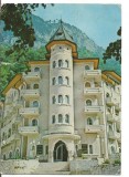 Carte postala-HERCULANE-Hotel Cerna, Circulata, Printata