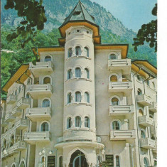 carte postala-HERCULANE-Hotel Cerna