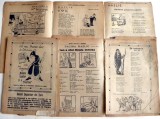 1920 Lot file deparaiate benzi desenate romanesti Revista copiilor si tinerimei