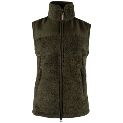 Vestă Jack Pyke Sherpa Fleece, oliv &amp;icirc;nchis, mărimea L foto