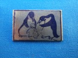 INSIGNA PERSONAJE DESENE ANIMATE-PINGUINI/URSS