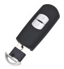 Carcasa cheie auto pentru Mazda 2 butoane, compatibila cu modelele Mazda 2, 3, 5, 6, CX-3, CX-5, CX-7, CX-9, 2013-2019, Lamela canelura dreapta, Techstar