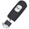 Carcasa cheie auto pentru Mazda 2 butoane, compatibila cu modelele Mazda 2, 3, 5, 6, CX-3, CX-5, CX-7, CX-9, 2013-2019, Lamela canelura dreapta