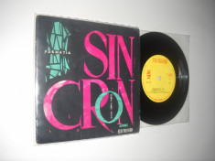 SINCRON: Wooly-Bully / Melodie, etc.(1967)(EP vinil disc mic, stare VG+/VG) foto