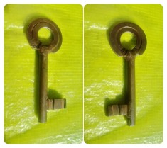 C841-Chei broasca porti vechi metal.