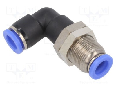 Racord push-in unghi 90&amp;deg; PNEUMAT 0,95-15bar foto