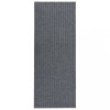 Covor intrare vidaXL, gri, 100x300cm, absorbant murdărie, antiderapant, PP+PES
