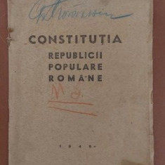 Constitutia Republicii Populare Romane 1946