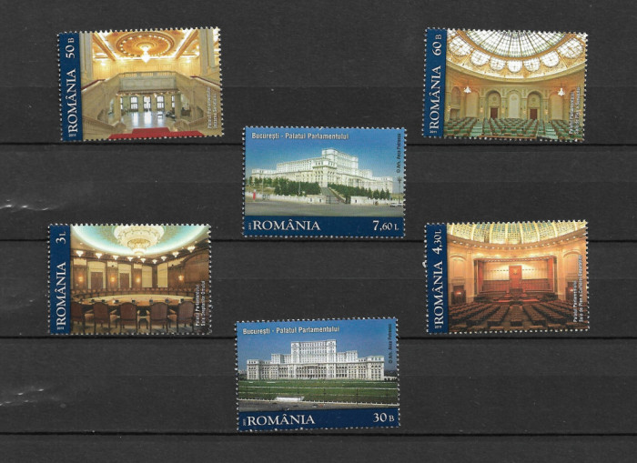 ROMANIA 2011 - PALATUL PARLAMENTULUI, MNH - LP 1898