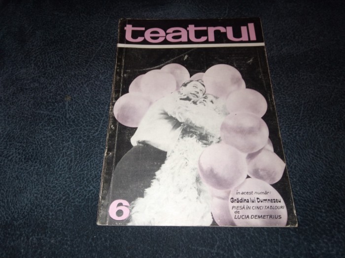 REVISTA TEATRUL NR 6 1966