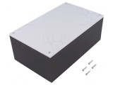 Carcasă Universală Neagră ABS 130x215x83mm