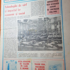 ziarul magazin 21 iunie 1986-foto si articol despre traian vuia